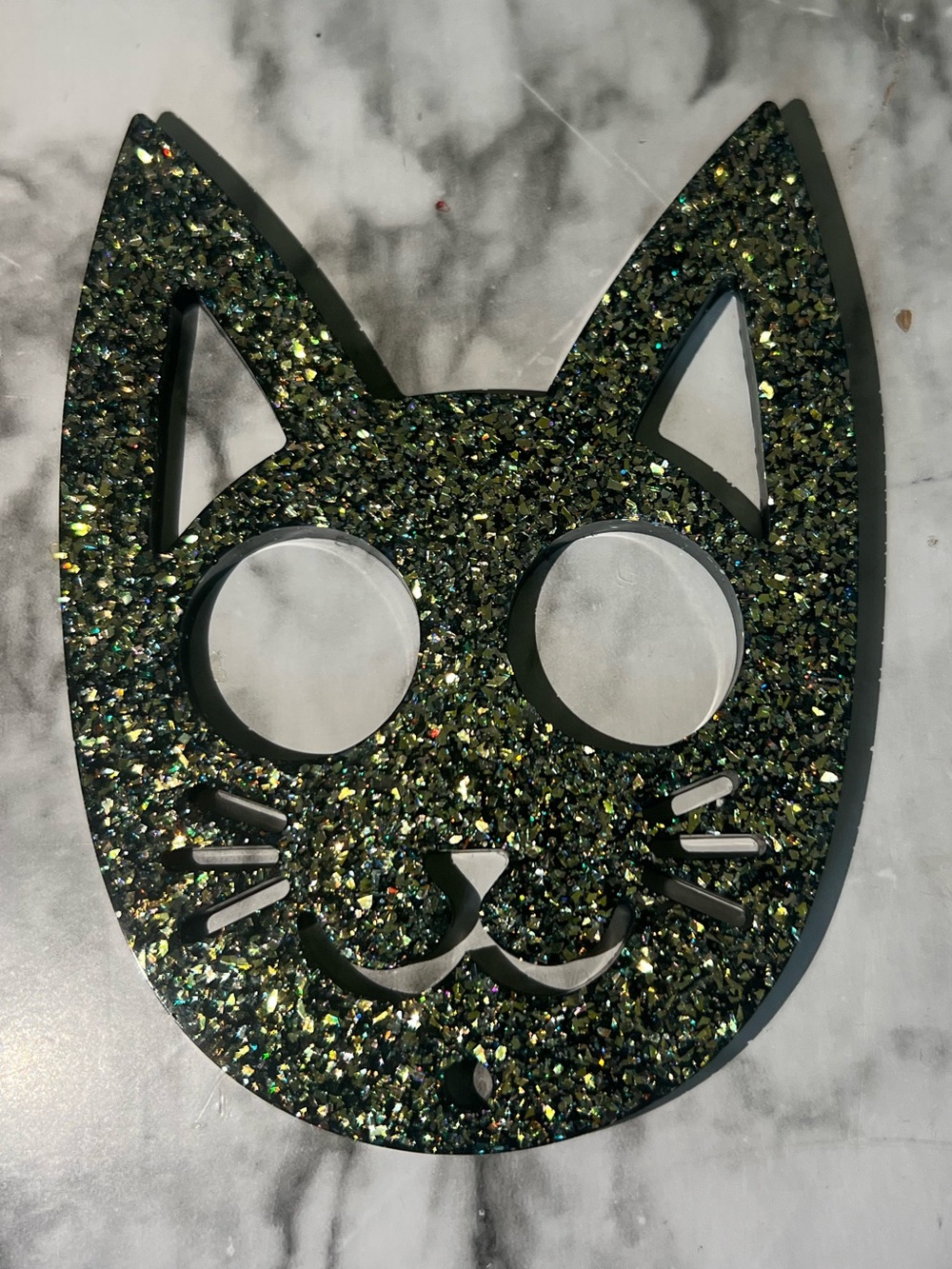 Self defense cat keychain - NEW (Black Crush)
